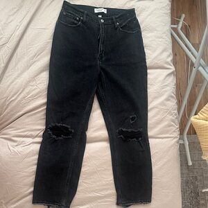 Abercrombie & Fitch The Ankle Straight Curve Love